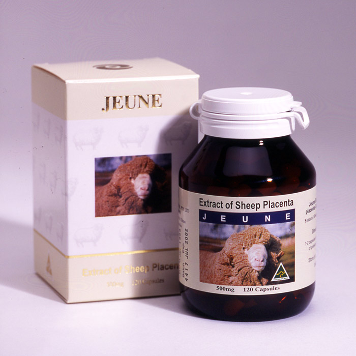 Jeune Exact of Sheep Placenta 500mg 120'..