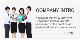 뉴코리아 국제특허법률사무소 회사소개, 고객지원센터, 지식재산권출원,지식재산권관련분쟁심판및소송,특허맵,지식재산권,라이센싱협상