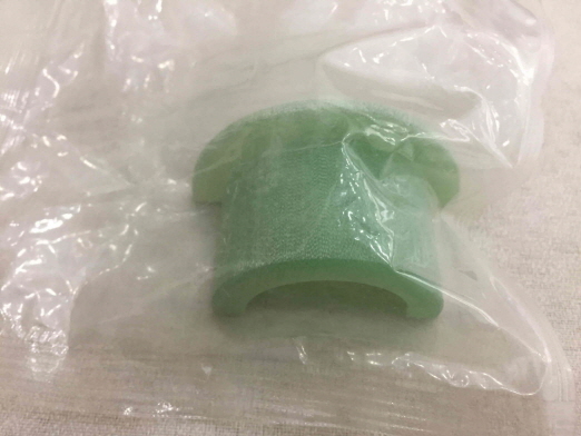 AMAT P/N :  0020-75980 , COLLAR, 1.18' SHAFT, HTESC HTR ISOLATOR  , 2'nd Source