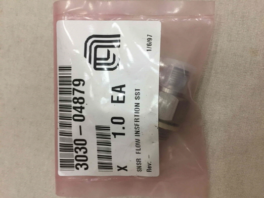 AMAT P/N : 3030-04879 SNSR FLOW INSERTION SST , 2'nd Source