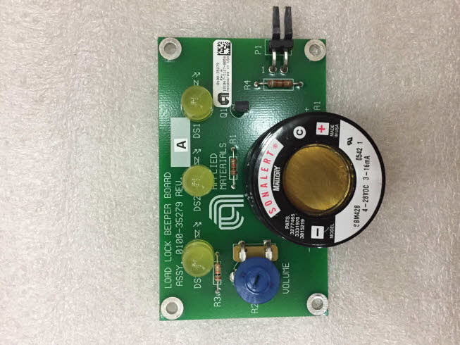 AMAT P/N : 0100-35279 , PCB ASSY, LOAD LOCK BEEPER  , OEM