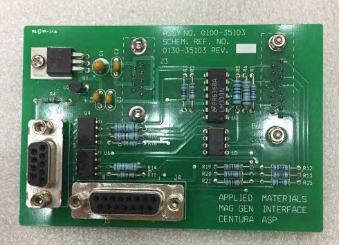 AMAT P/N : 0100-35103 , MAG GEN INTERFACE ASP , OEM