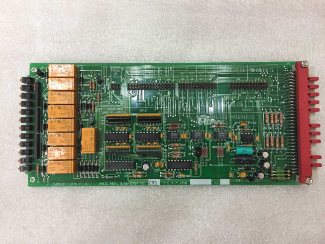 AMAT P/N : 0100-35054 , PCB ASSY,CHMBR INTERFACE , OEM