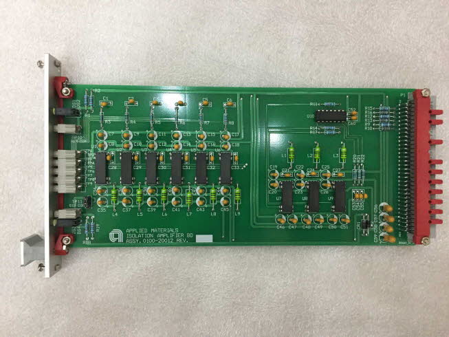 AMAT P/N :  0100-20012 , PCB ASSY, ISOLATION AMPLIFIER