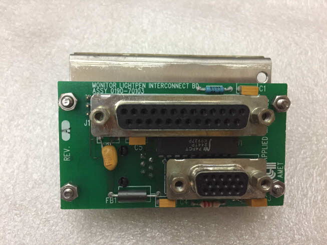 AMAT P/N :  0190-70103 , PCB ASSY ANALOG MONITOR LIGHT PEN  , OEM