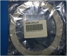AMAT P/N : 0200-09828 , RING FOCUS EXC, 200/201 MM, W, NOTCH, WE