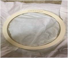 AMAT P/N  : 0200-00354 ,  RING PURGE WXZ+ FC NOTCH