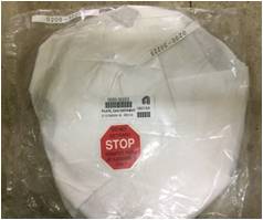 AMAT P/N  : 0200-30223 , PLATE GAS DISTRIBUTION 133 HOLES