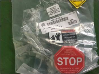 AMAT Part No : 0021-07483 , CUP OUTER, DUAL FEEDTHRU,REV5.0 VECTRA IMP