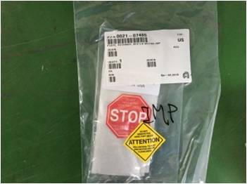 AMAT Part No : 0021-07485 , PLATE,RETAINER,REV 5.0 VECTRA IMP