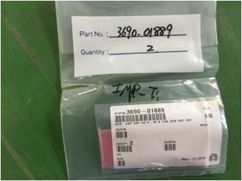 AMAT Part No : 3690-01889 , SCR CAP SKT HD 6-32 X 1/4L HEX SKT SST