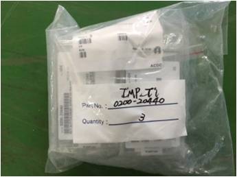 AMAT Part No : 0200-20440 , REST BUTTON, SHORT 300MM VECTRA IMP