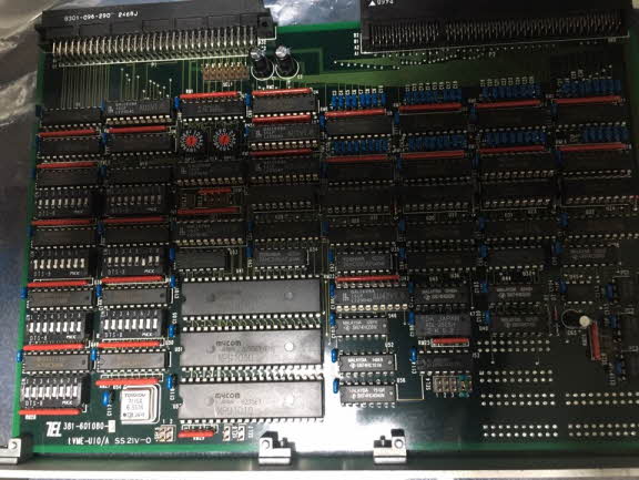 TEL PCB , tVME-UIO/A SS2IV-0 , 381-601080-5