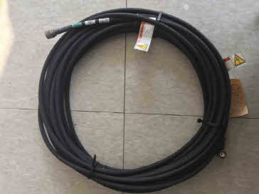 AMAT P/N : 0150-01410 , CABLE ASSY 75' RF COAXIAL 400 KHZ W/CLAM,....Y