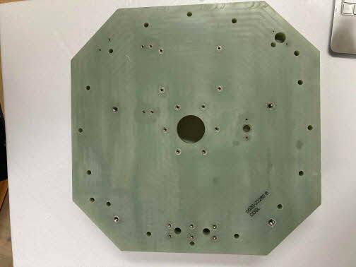 AMAT P/N : 0020-23286 , COVER INSULATOR TIN 8"