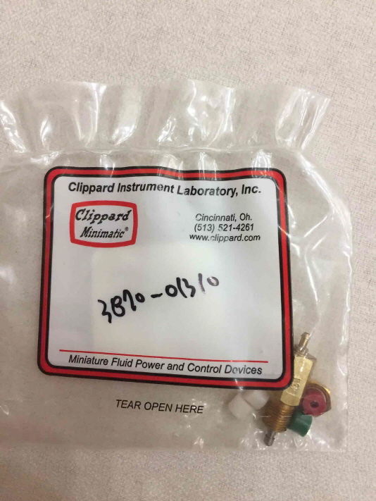 AMAT P/N : 3870-01310  VALVE PURGE PUSHB..