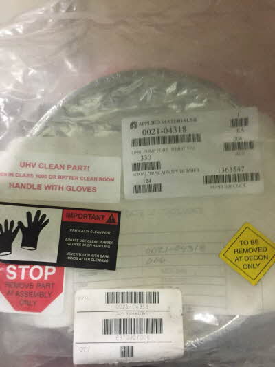 AMAT P/N : 0021-04318 , LINER PUMP PORT ..