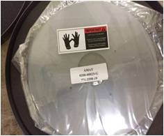 AMAT P/N : 0200-00025 , GAS RING 8 XTAL