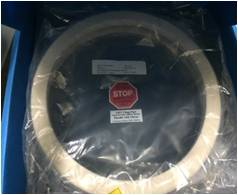 AMAT P/N : 0200-00261 , CHAMBER INSERT 2..