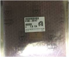 AMAT P/N : 0100-20147 , PCB ASSY MNFRAME..