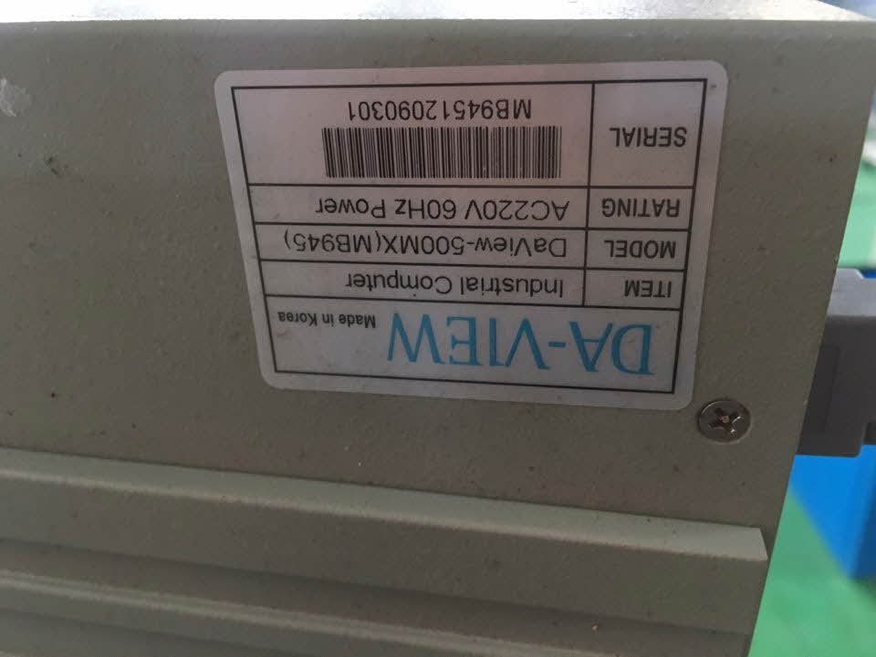 DaView-500MX(MB945) , AC220V 60Hz Power